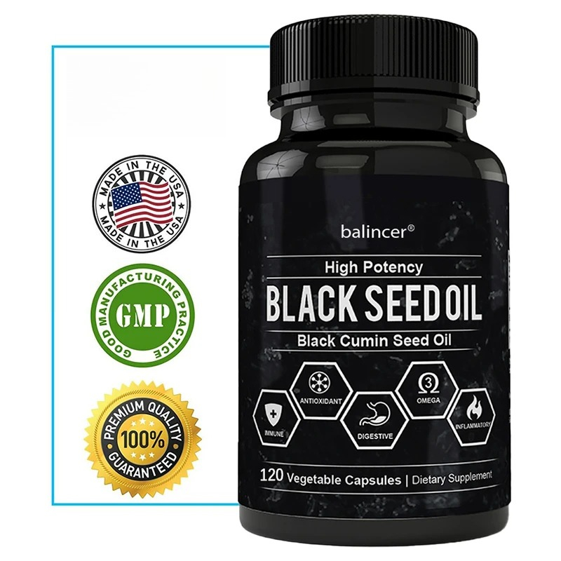 Hair Care Capsule - Huile de cumin noir pour hommes,