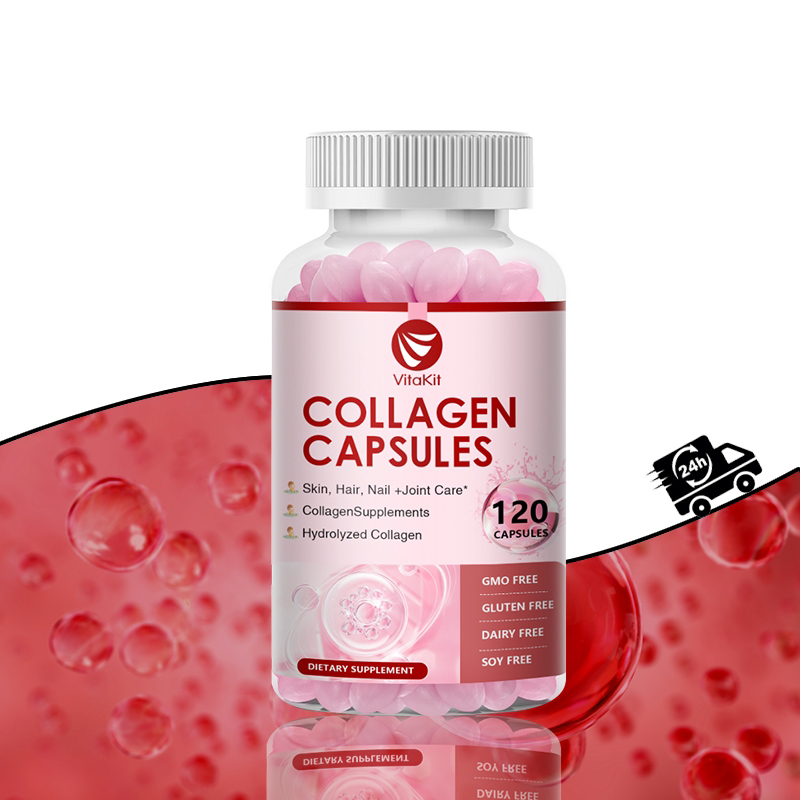 Hair Care Capsule - Puentes capsules de collagène hydrolysé avec
