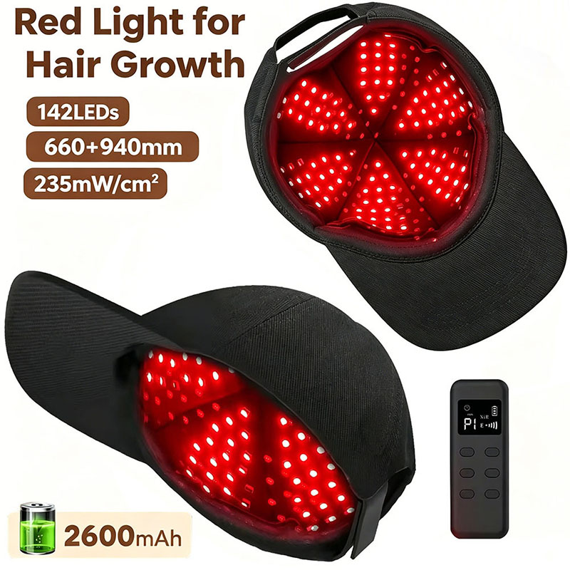 Hair Care Basic - Casque de luminothérapie LED rouge pour