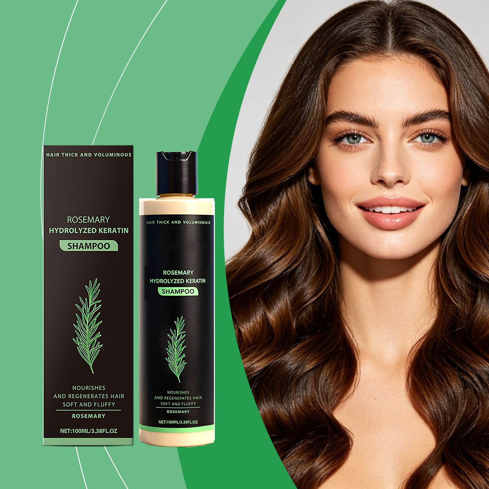Hair Care Basic - Shampoo à la kératine hydrolysée à