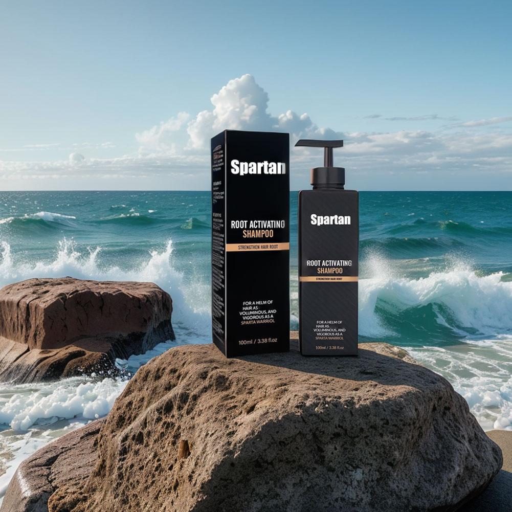 Hair Care Basic - Shampoing activateur de racines spartiate, série