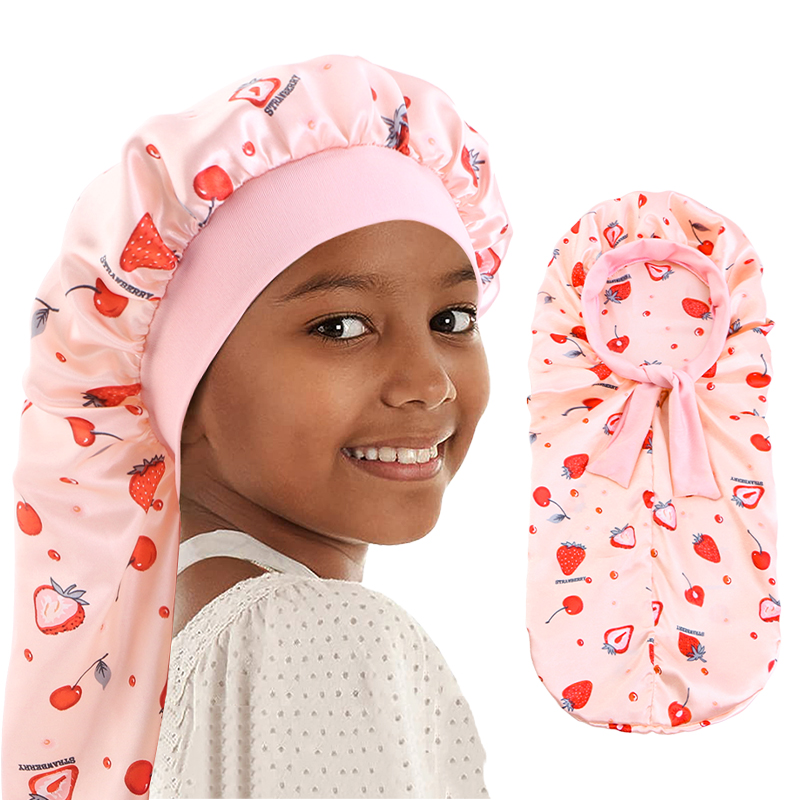 Hair Care For 5 Year Old Girl - Bonnet à Tube Long pour enfants,