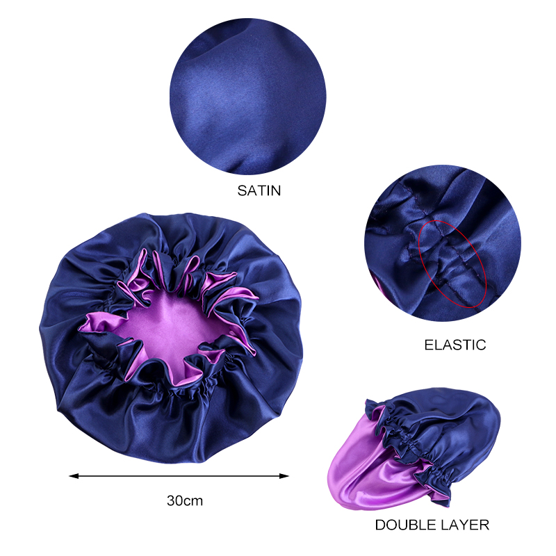 Bonnet de nuit en Satin Double - Satin Hair Bonnet avis et prix