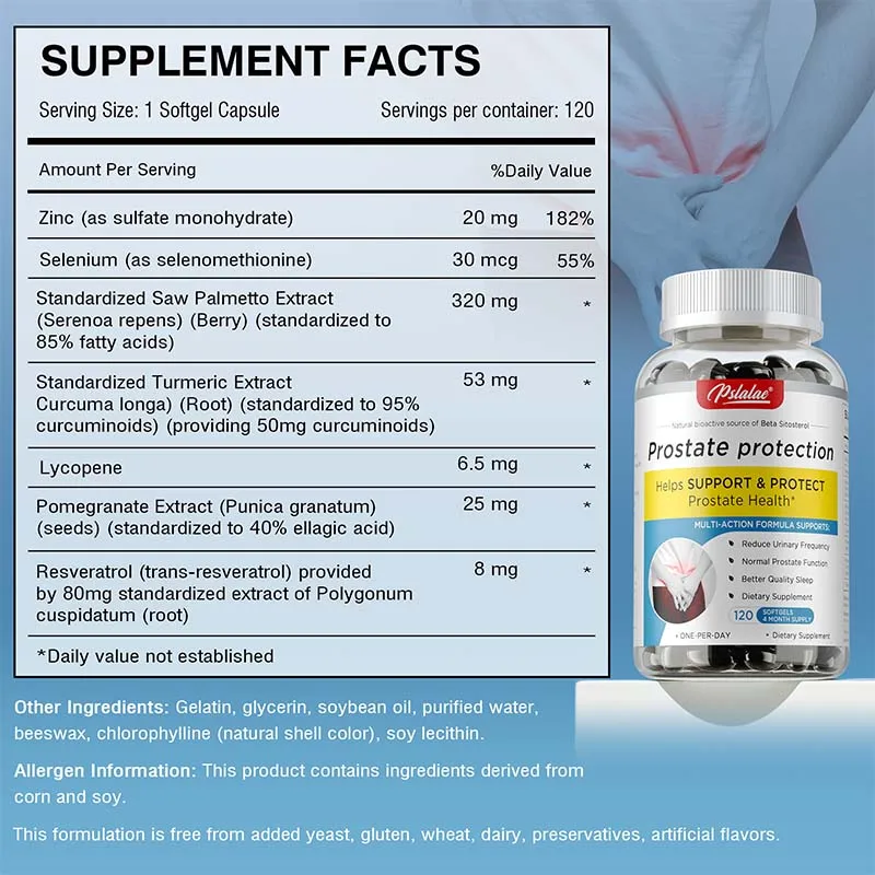 La prostate complète - réduit  - Hair Care Capsule avis et prix