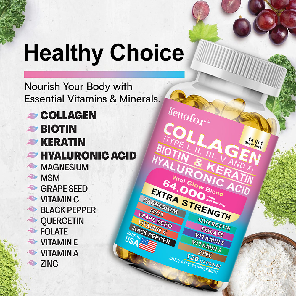 Capsules complexes de collagèn - Hair Care Capsule avis et prix