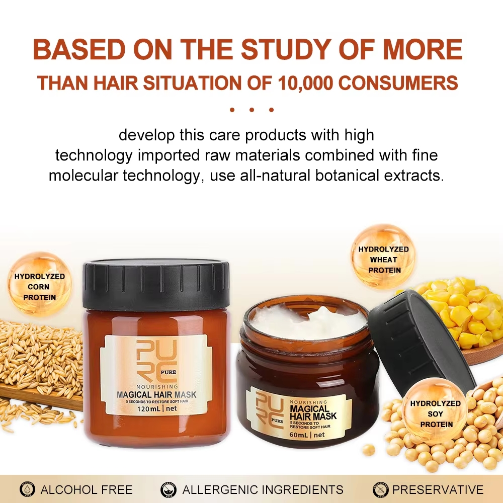 PURC 5 secondes masque capilla - Hair Care Korean avis et prix