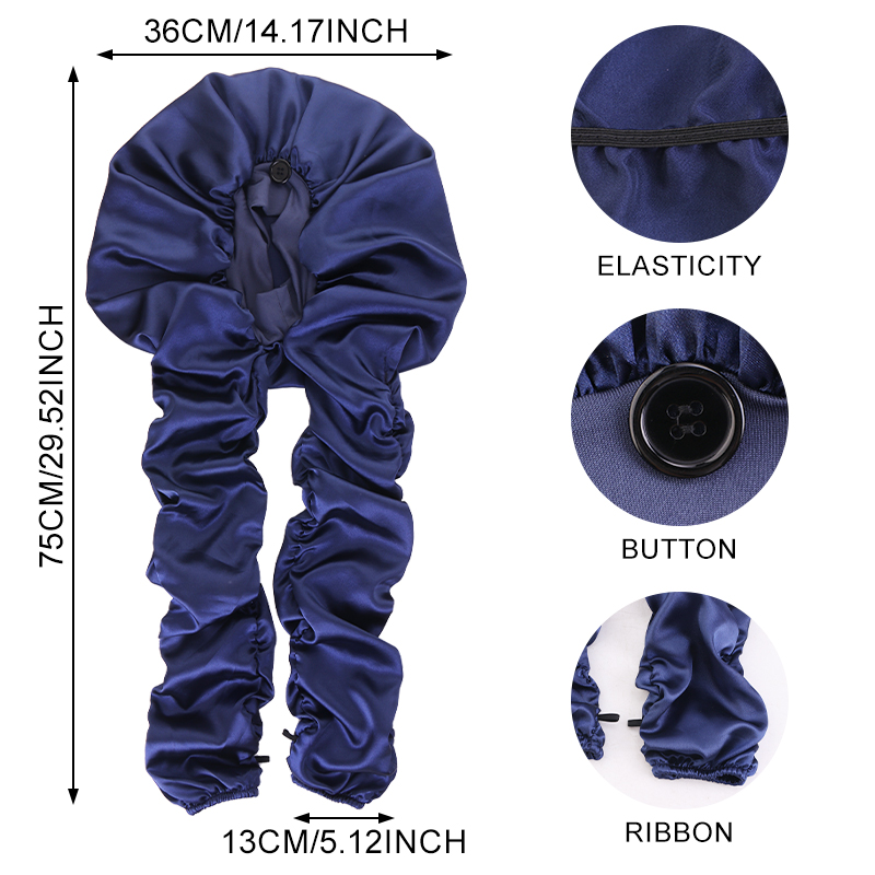 Nouveau bonnet de nuit en sati - Satin Hair Bonnet avis et prix