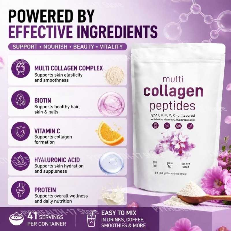 Poudre de peptides de collagèn - Hair Care Capsule avis et prix