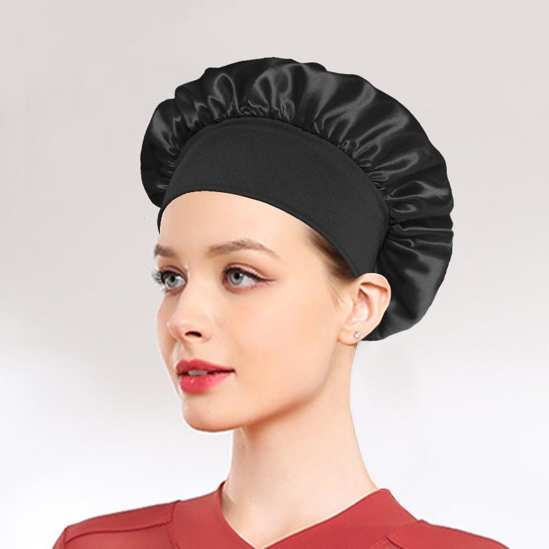 Bonnet de nuit en satin, lot d - Satin Hair Bonnet avis et prix