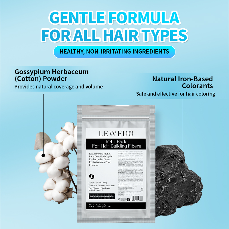 Poudre de fibres capillaires 1 - Hair Care Basic avis et prix