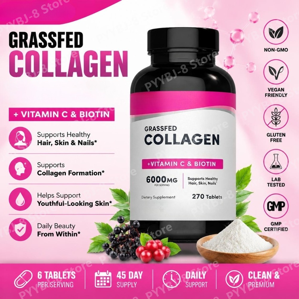 Comprimés de collagène 6000 mg - Hair Care Capsule avis et prix