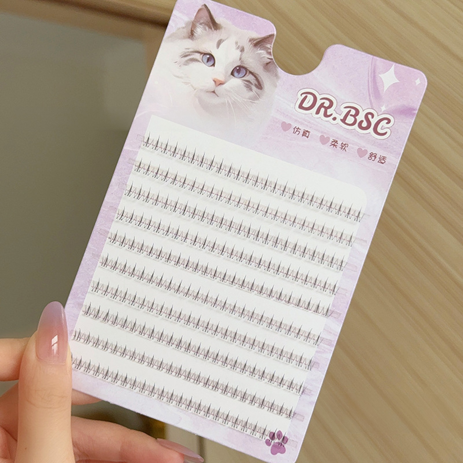 Faux-cils à bande fine, bricol - Hair Care Korean avis et prix