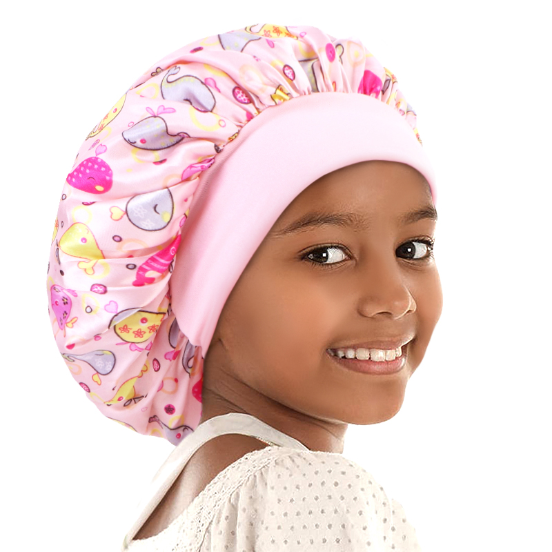 Bonnet de nuit imprimé pour en - Hair Care For 5 Year Old Girl avis et prix